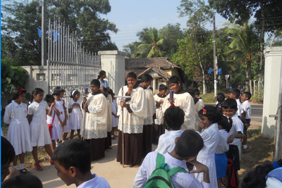 St. Hugo's Church Burullapitiya Sri Lanka